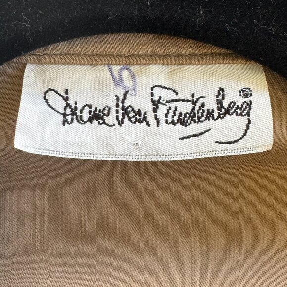 Vintage Diane Von Furstenberg Safari Dress Size Medium - Picture 13 of 13